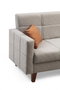 Atelier Del Sofa Polya - Sofá cama esquinero Gris claro